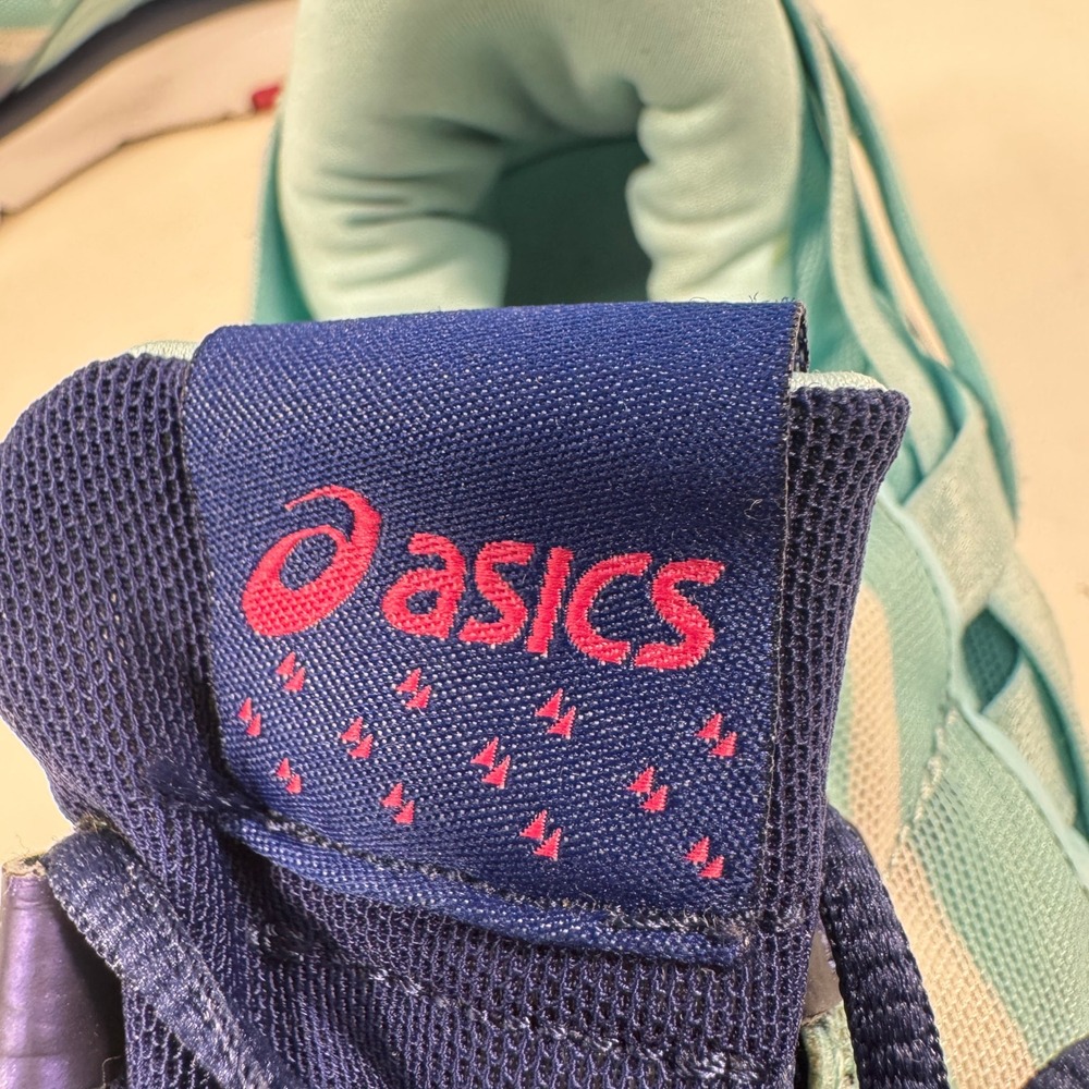 ASICS Training Sneakers Women's Athletic Shoes‎ Blue Teal Pink Size 8.5 - Picture 3 of 9